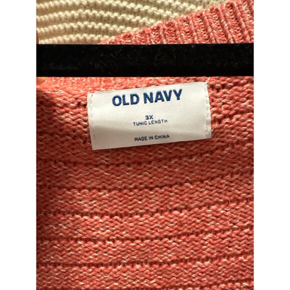 NWT Old Navy Salmon V-Neck Sweater Women's Size Medium - Picture 3 of 5